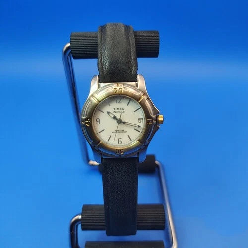 Vintage 1995 Timex Indiglo Expedition Style 26mm Women's Quartz Watch Restored
