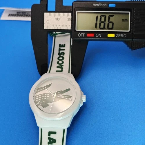 2024 Lacoste Neocroc 2001347 38mm Mens Quartz Sports Watch NOS