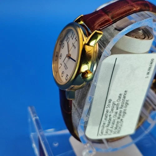 New! Vintage 2012 Timex Easy Reader Date 25mm Women's Quartz Watch (No Indiglo)